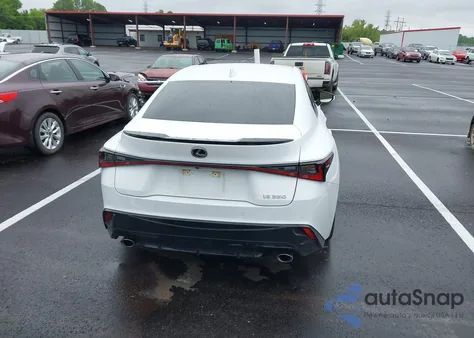 2023 Lexus Is 350 F Sport из США, поврежденный, VIN JTHGZ1B2XP5058945